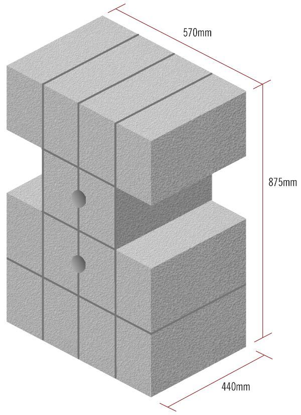 Stowell Concrete | Dividing blocks