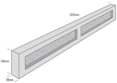 Semi-dry economy fencing - GRAVEL BOARD