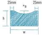 CD dished channel Kerb Stone