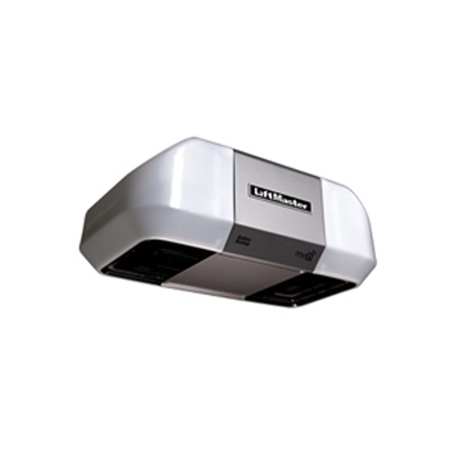 A liftmaster garage door opener on a white background