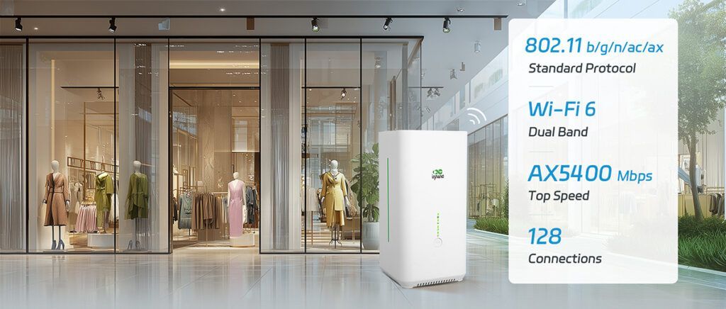 CPE02 5G Router: Stable and Scalable with Wi-Fi 6