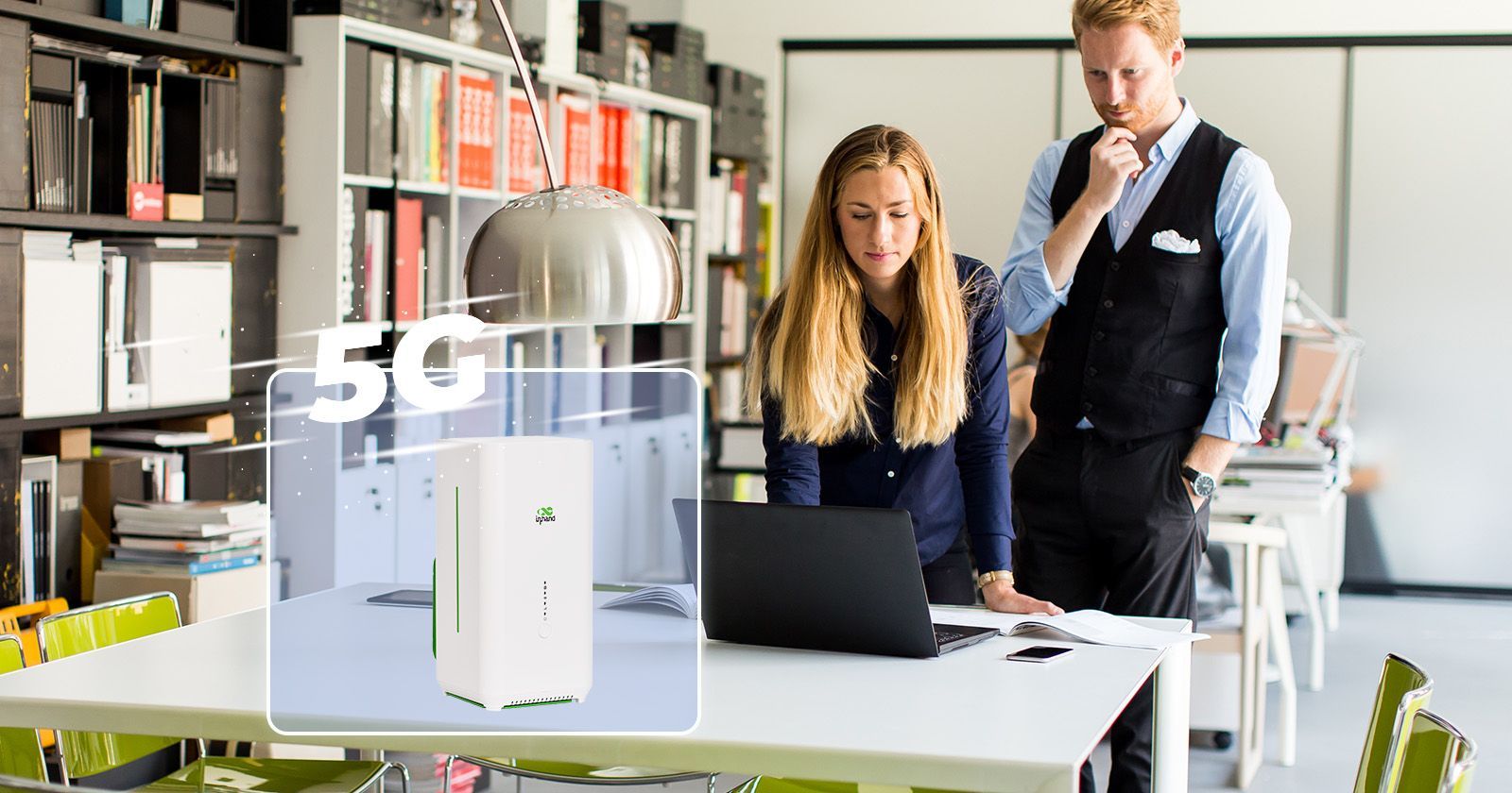 Ultrafast 5G brought by CPE02 indoor router