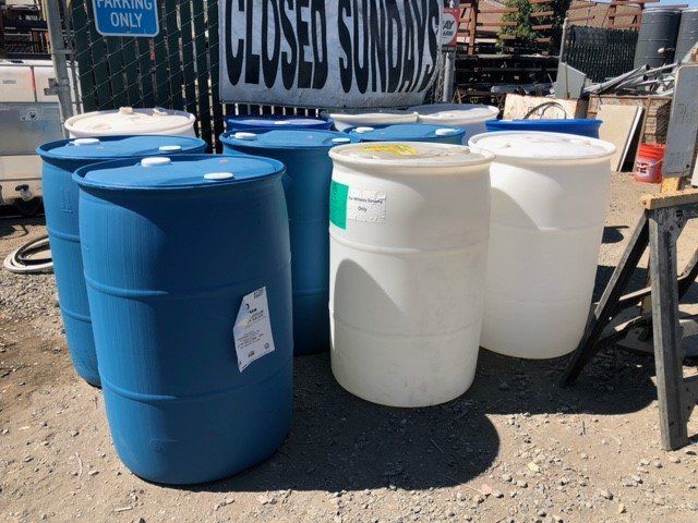 Plastic Barrels — Santa Rosa, CA — Bataeff Salvage Co