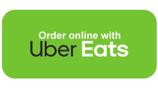 A green button that says `` order online with uber eats ''.