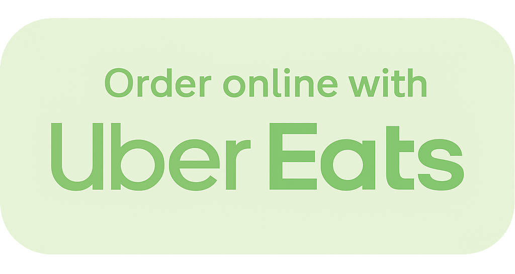 A green button that says `` order online with uber eats ''.