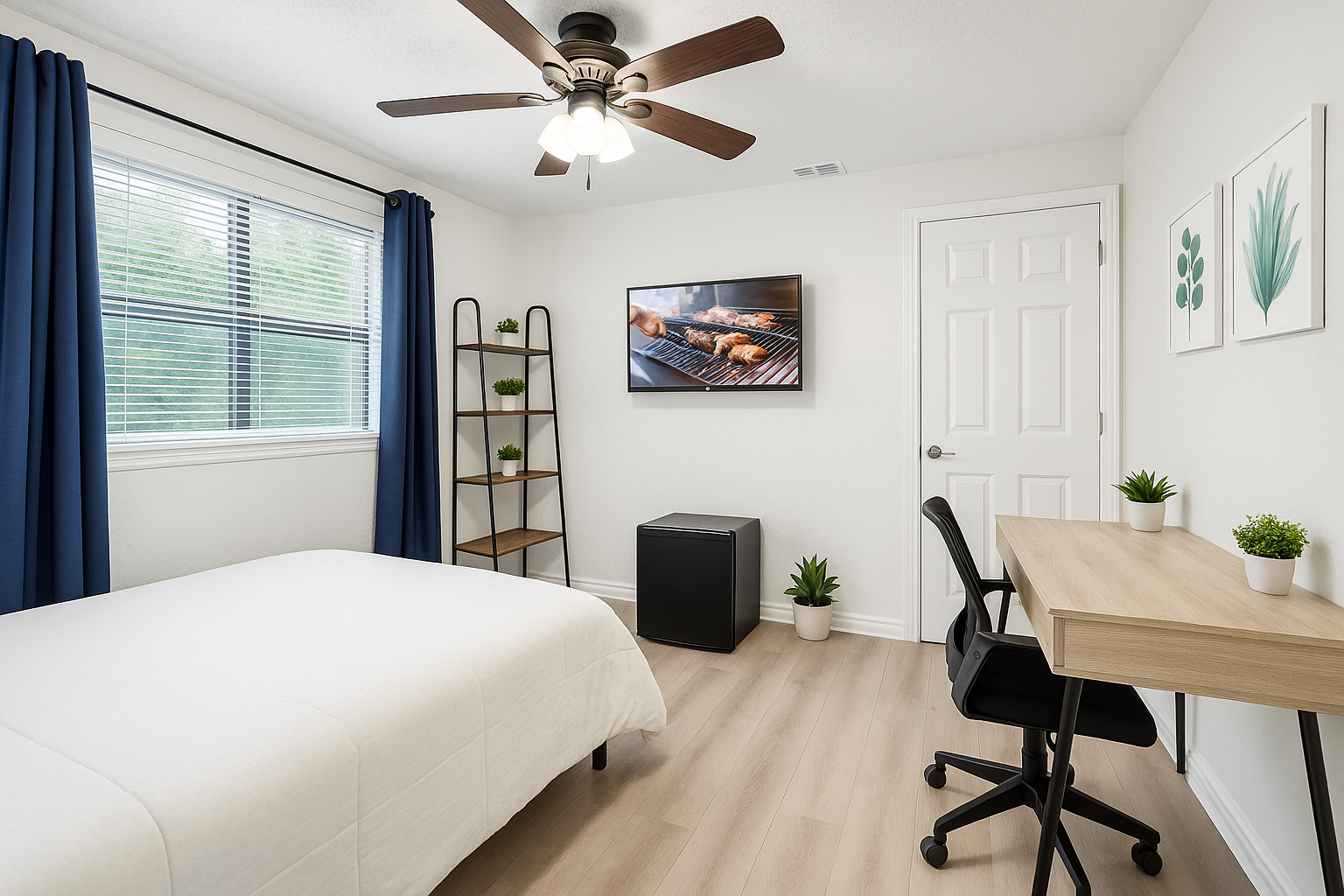 Padsplit photo staging - a beautiful bedroom