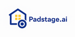 Padstage.ai logo for AI-powered photo staging for PadSplit rooms