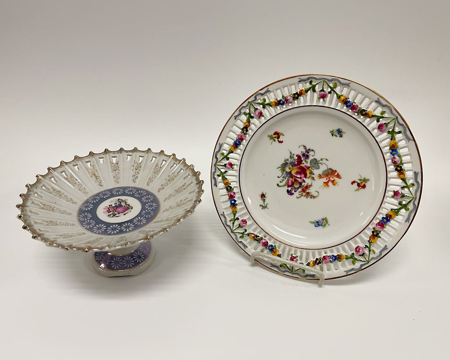Vintage porcelain dishes