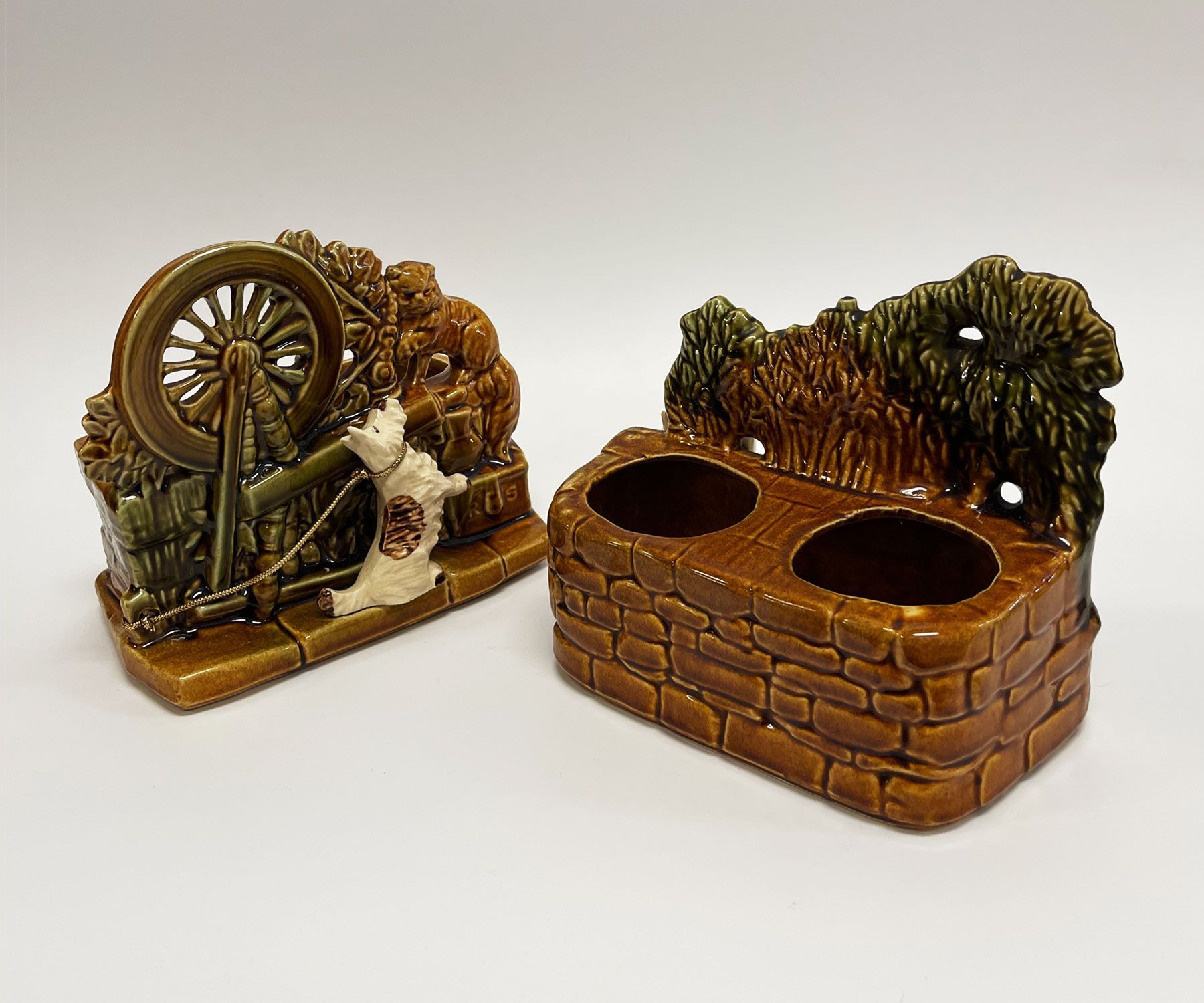 McCoy Scenics vintage pottery