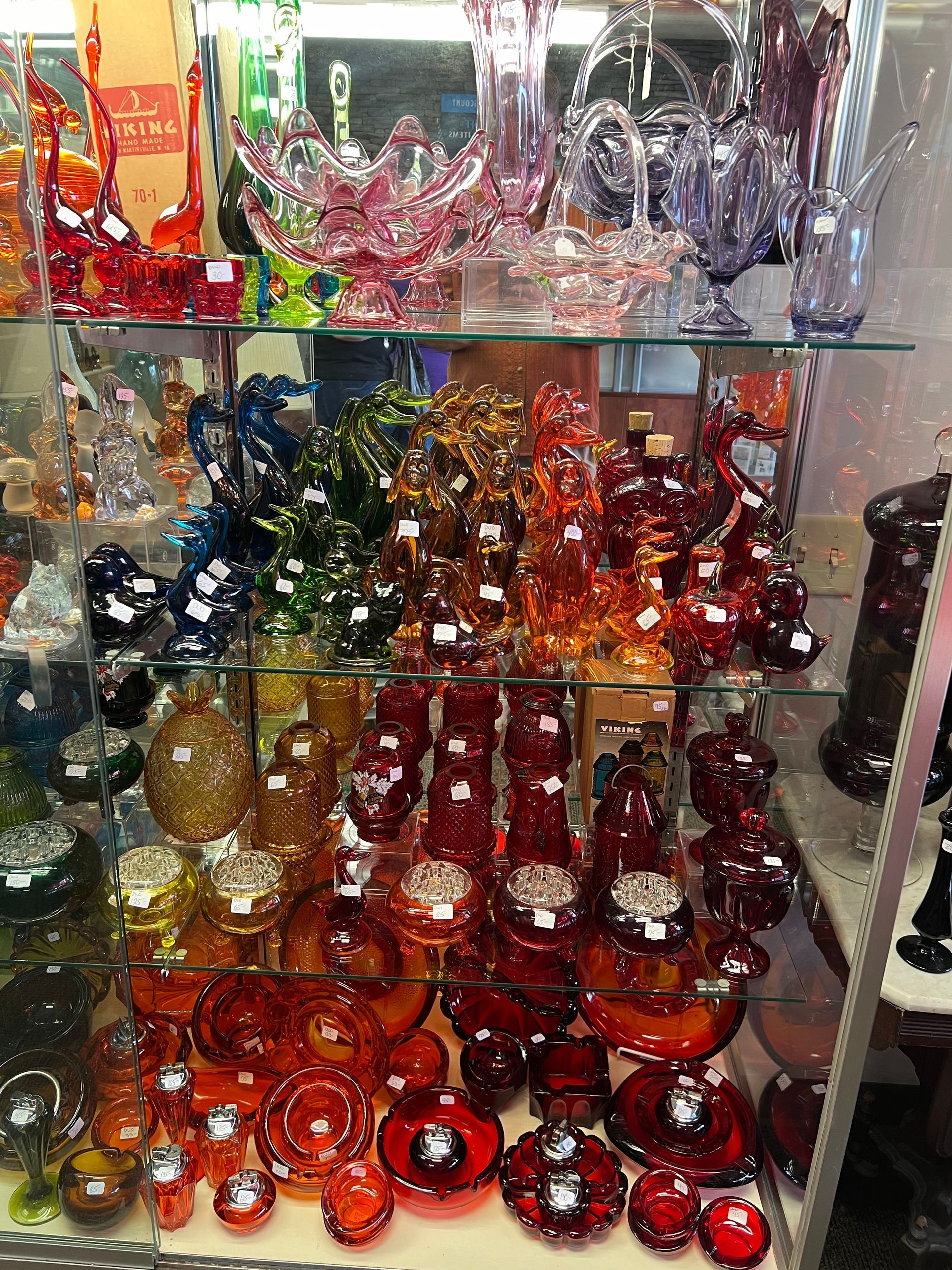 Viking glass items