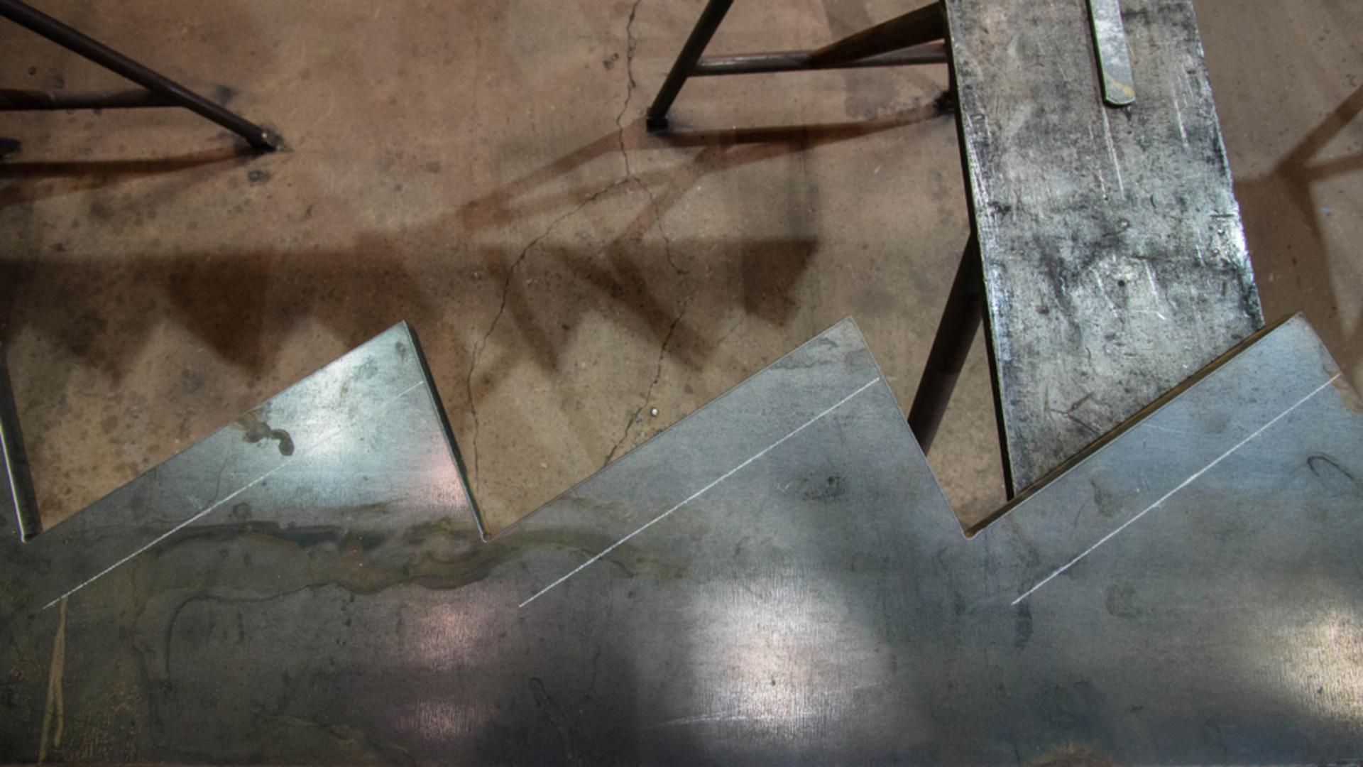 Metal Sheet With Jagged — Sheetmetal Improvements & Design in Yatala, QLD