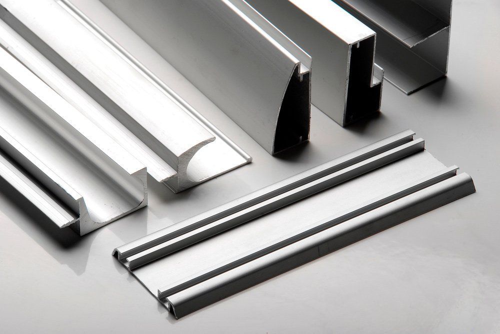 Silver Aluminum Profiles Of Various Shapes and Sizes — Sheetmetal Improvements & Design in Tweed Heads, QLD