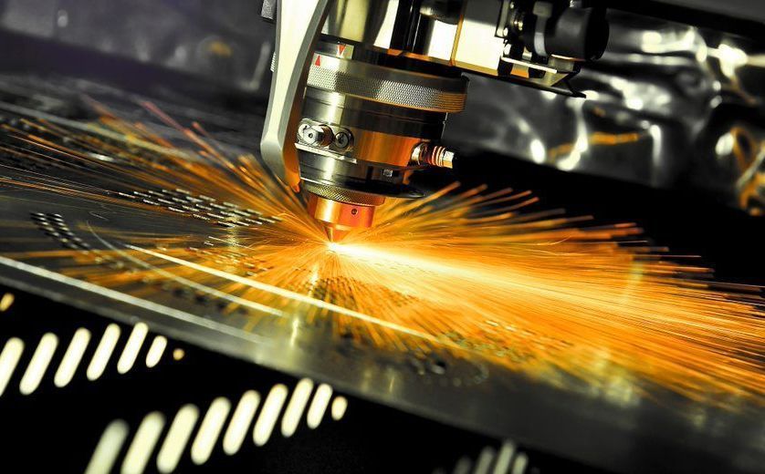 Laser Cutter In Action — Sheetmetal Improvements & Design in Tweed Heads, QLD