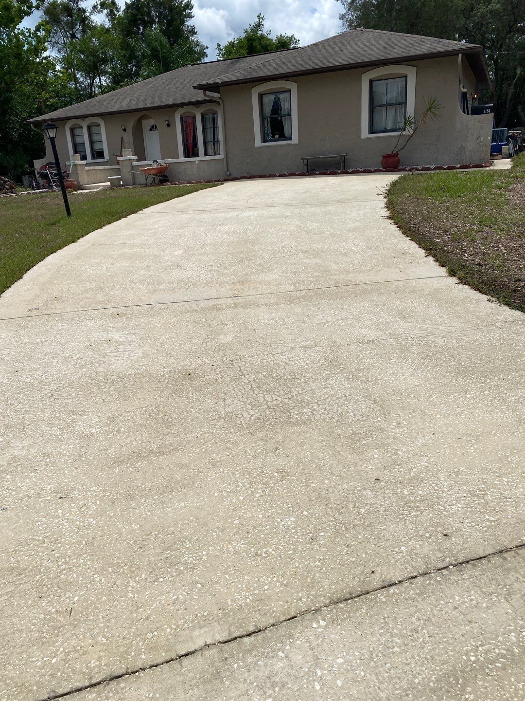 After Washing Driveway | Hudson, FL | EcoAqua Wash USA