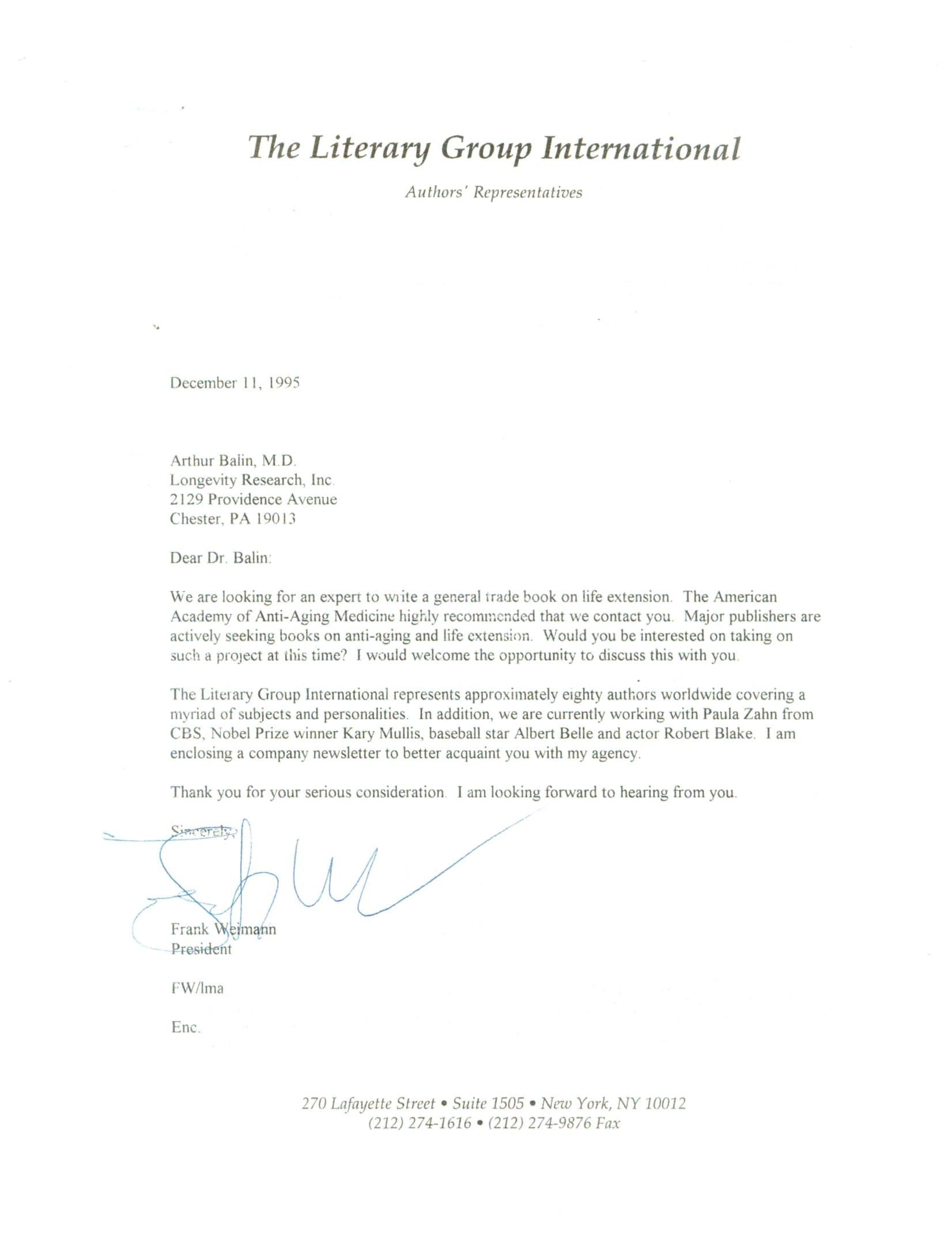 The Literary Group International