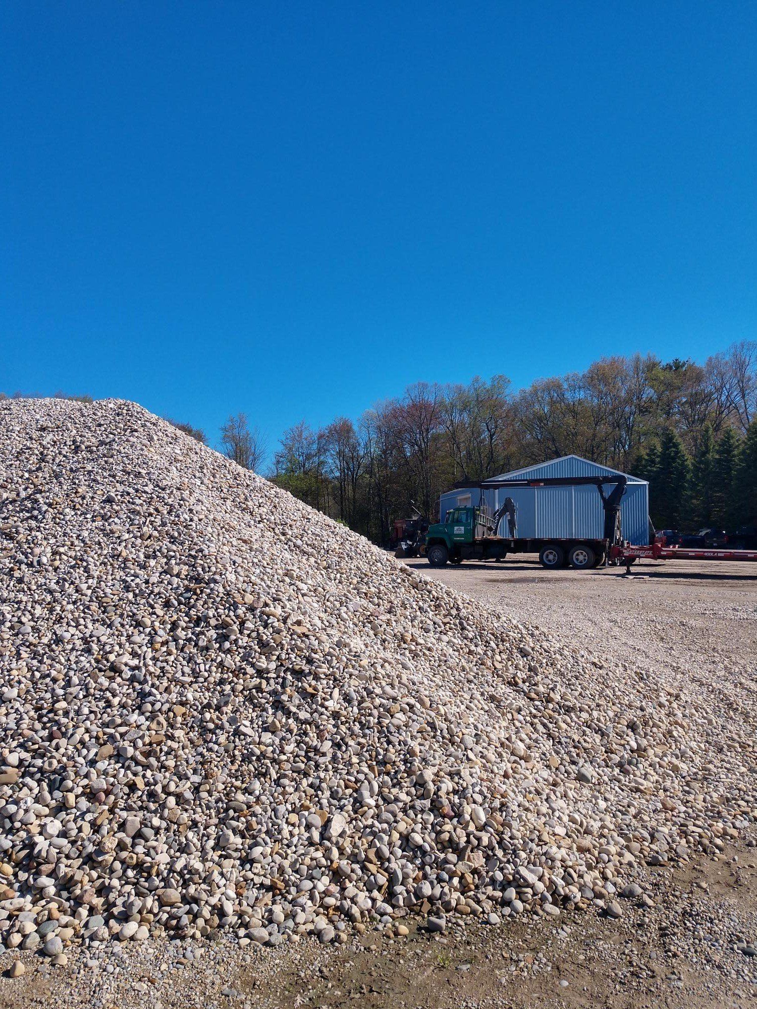 pile of gravel