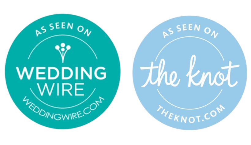 wedding wire and the knot logo badge