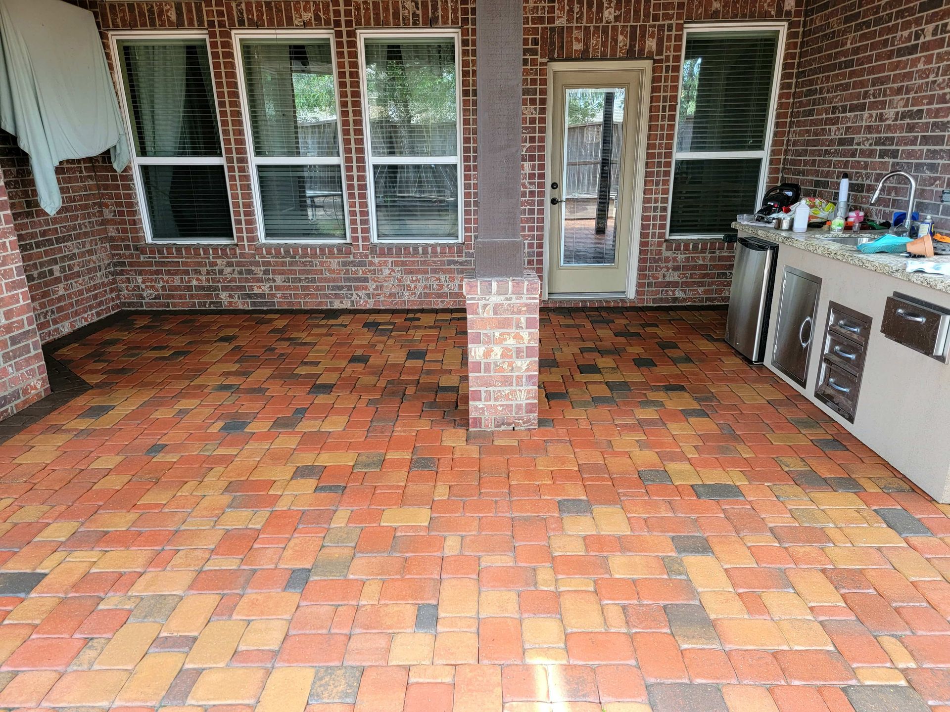 Concrete Cleaning Houston | Flagstone & Paver Cleaning