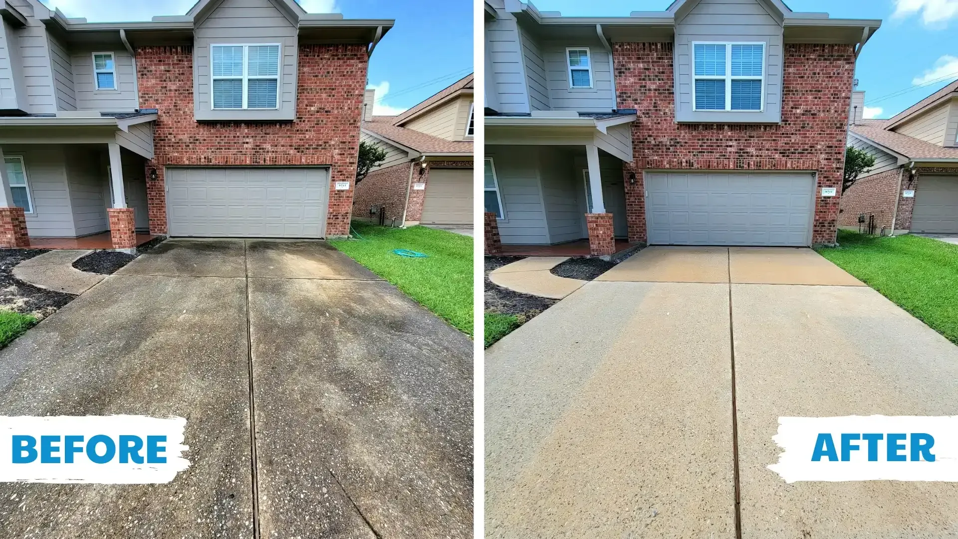 Driveway Cleaning in Houston | Twisted Nozzle