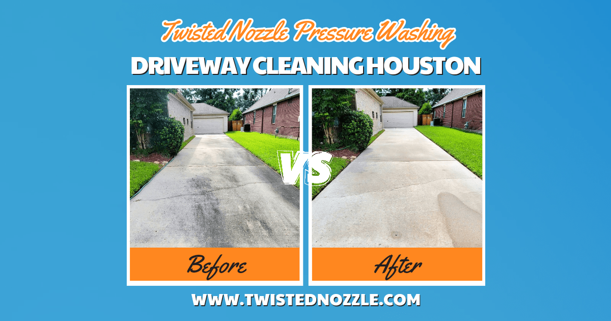 Driveway Cleaning Houston: Boosts Your Homes Curb Appeal