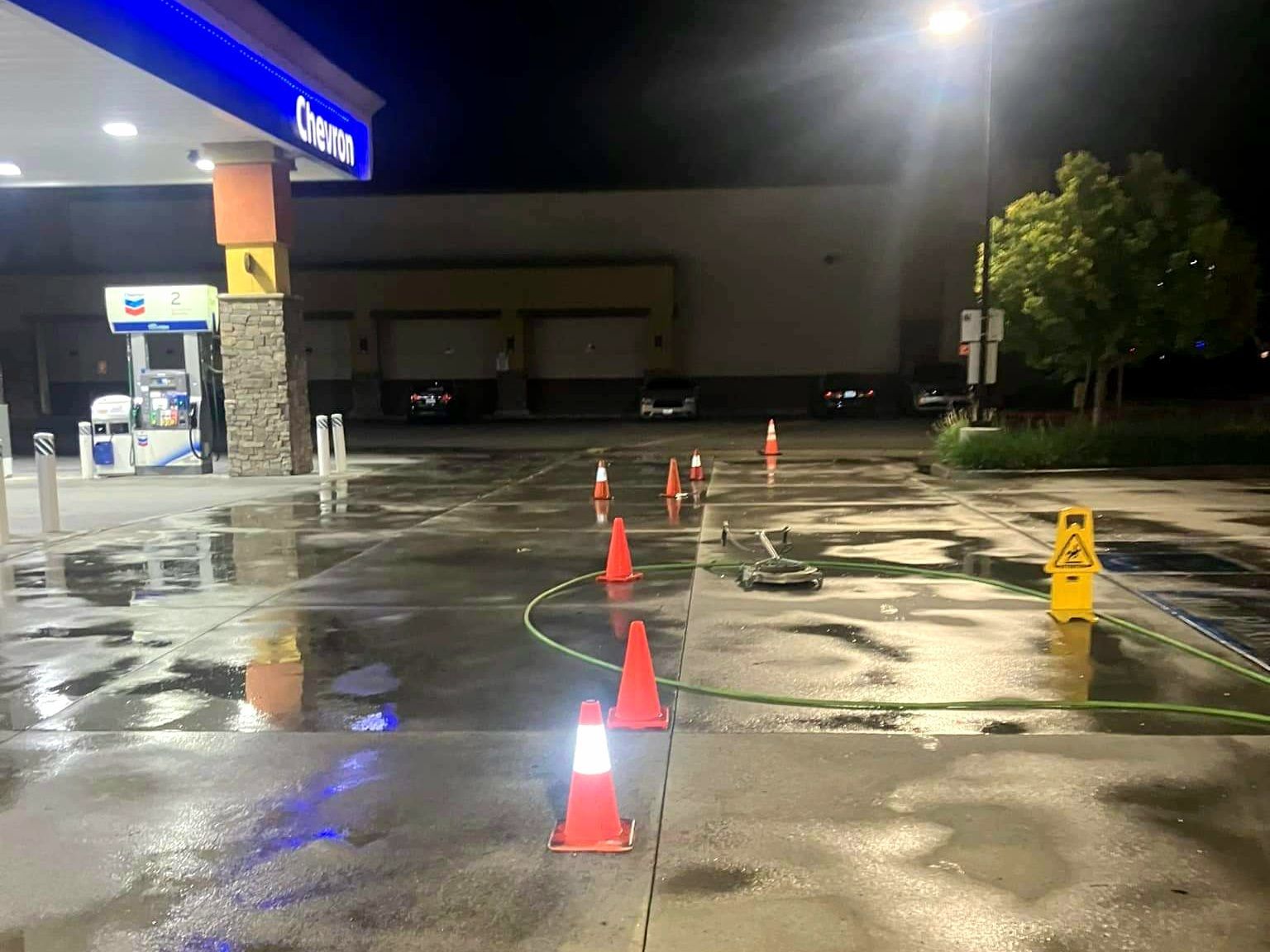 Commercial Building Pressure Washing in Houston