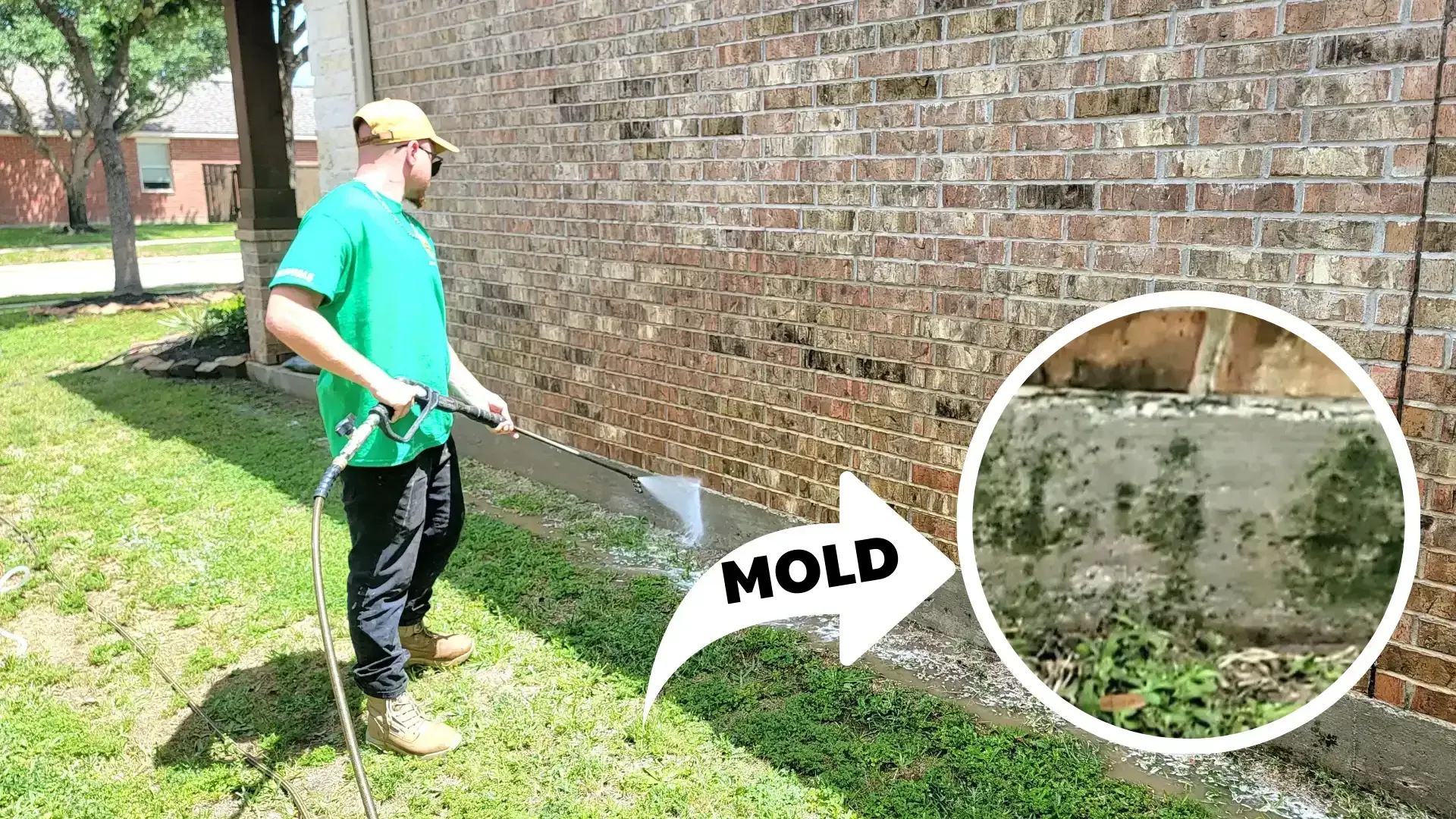 Soft Washing, Brick Pressure Washing & Mold Removal in Houston TX | Latest Projects from Twisted Nozzle LLC