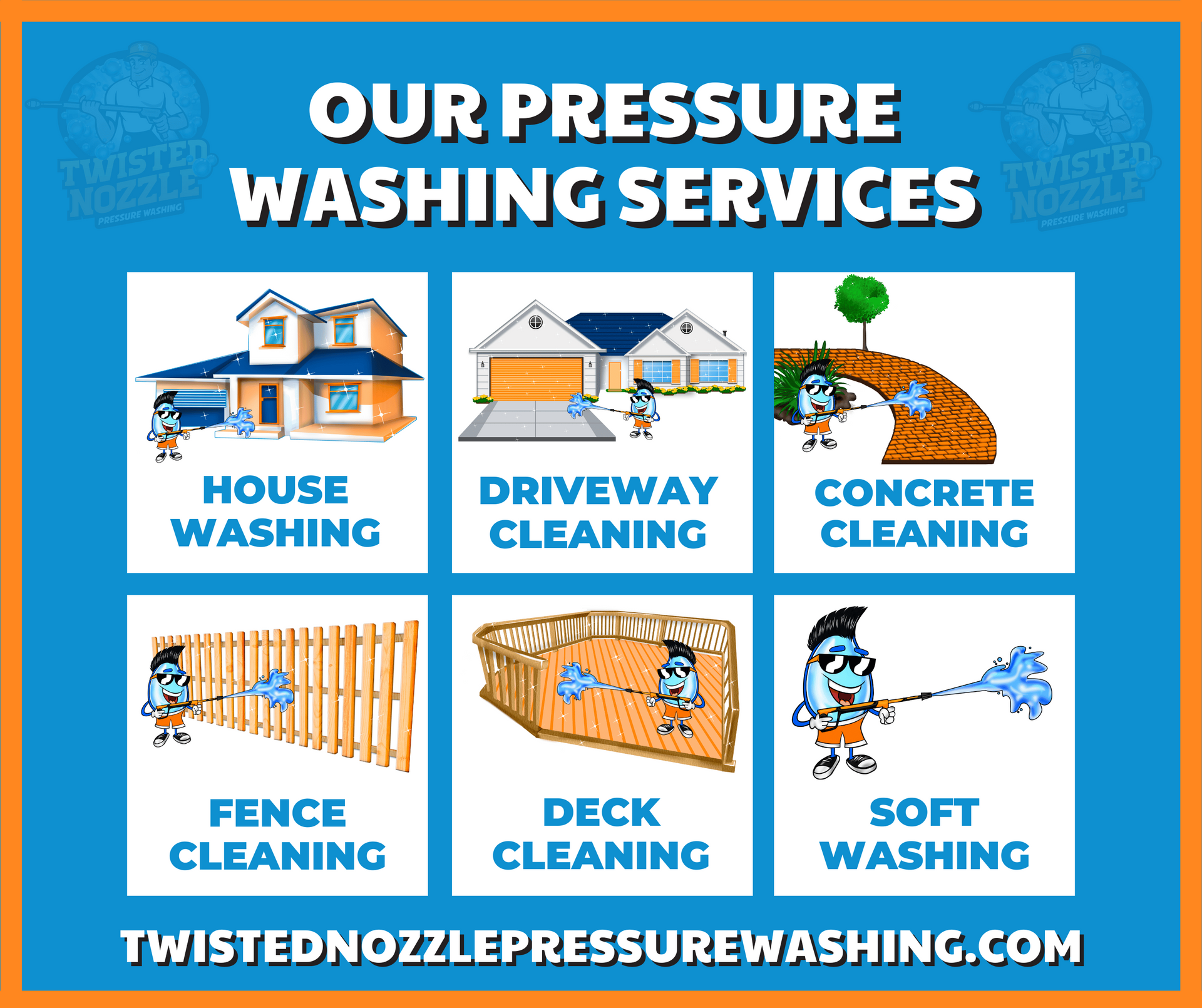 Pressure Washing Services | Serving Spring TX & Houston Areas