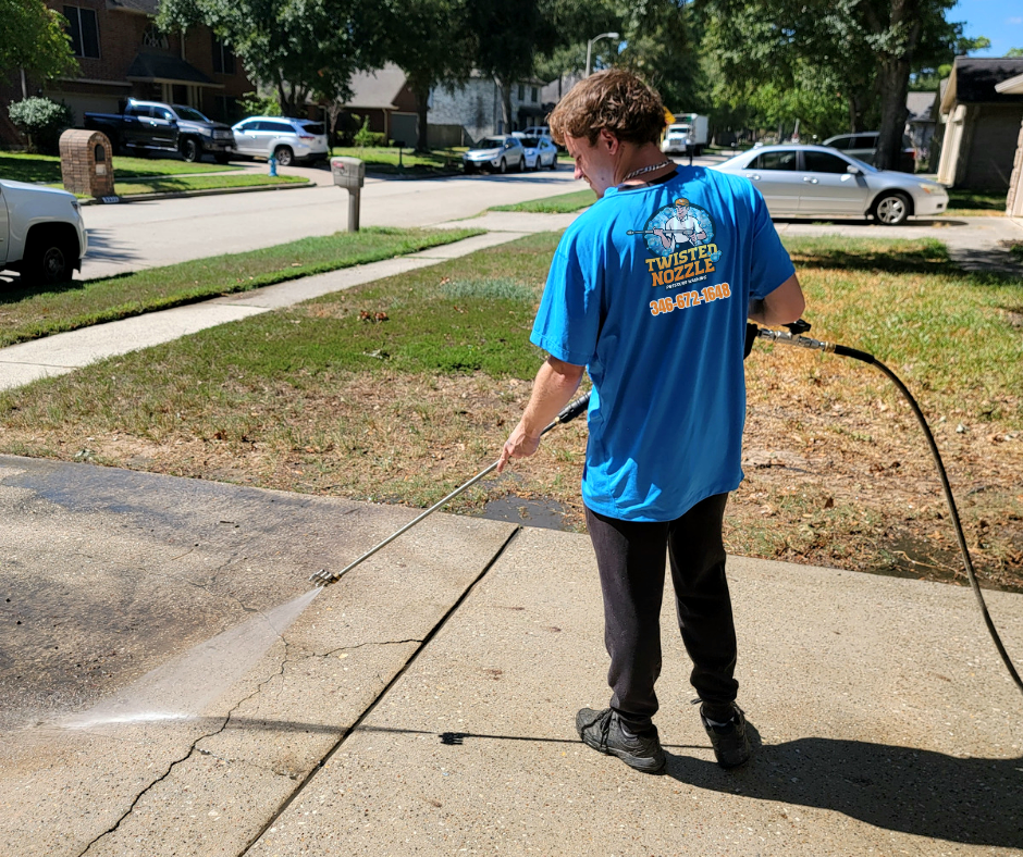 Driveway Pressure Washing Houston | Twisted Nozzle Pressure Washing