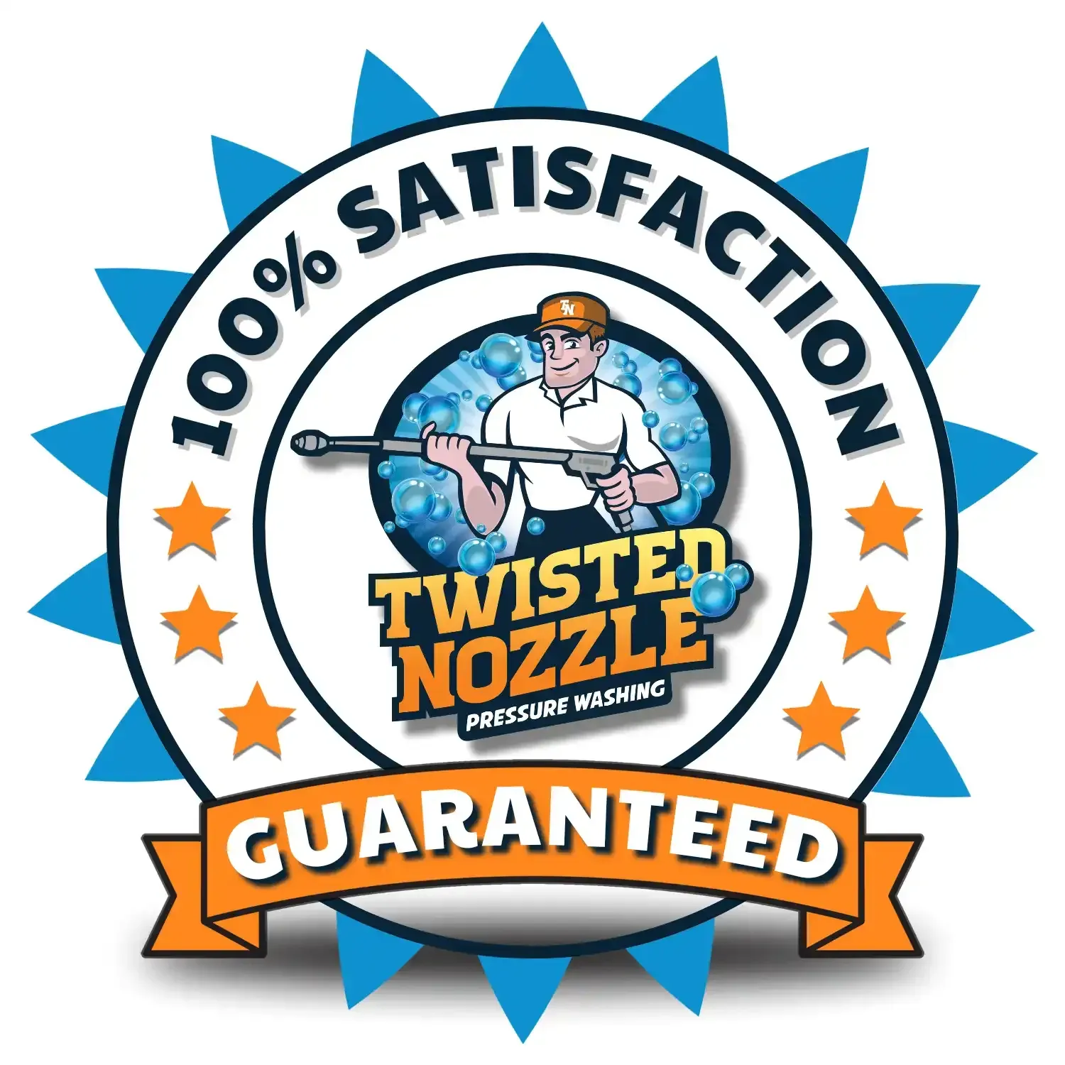 Pressure Washing Houston - Twisted Nozzle | 100% Satisfaction Guaranteed