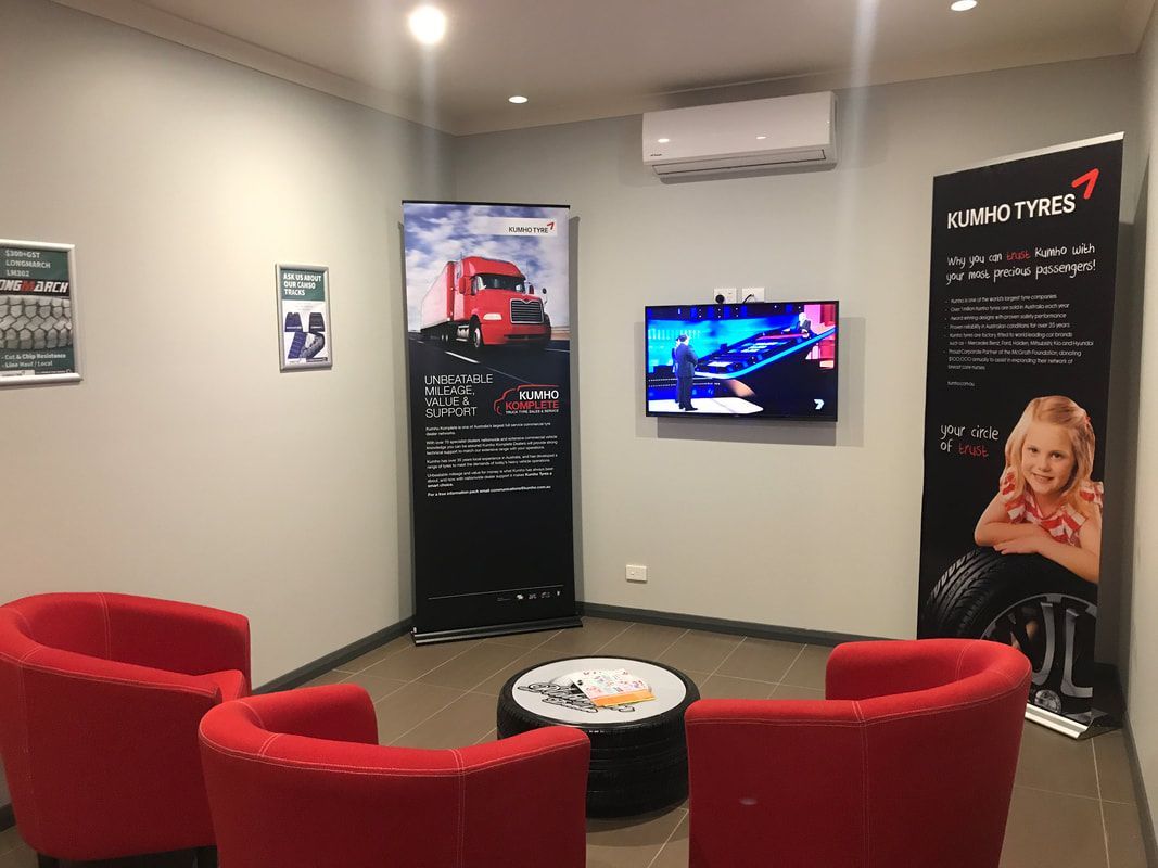 our waiting area