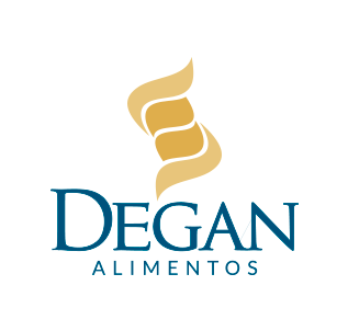 Um logotipo para degan alimentos