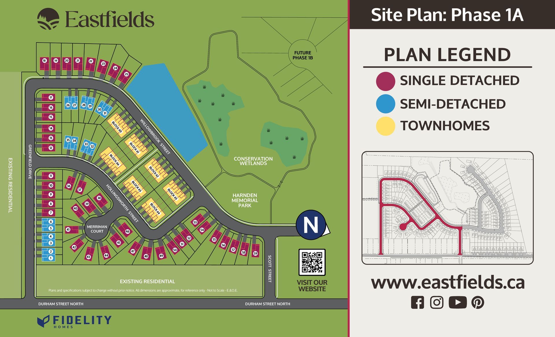 Eastfields Site Plan April 2024