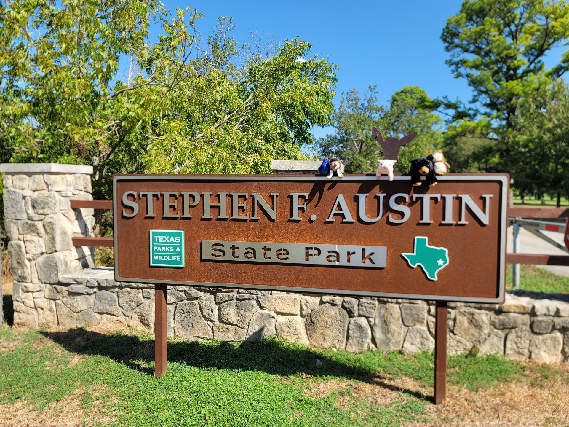 Stephen F Austin State Park Sign