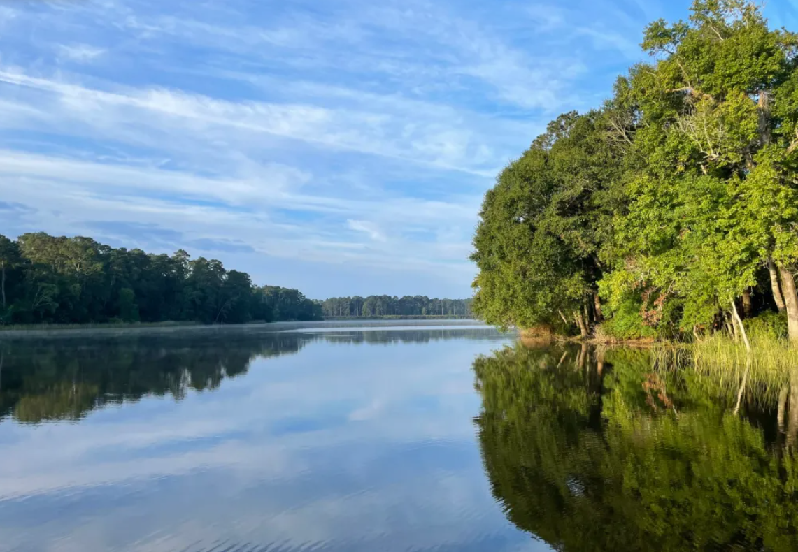 Lake at Huntsville State Park TX