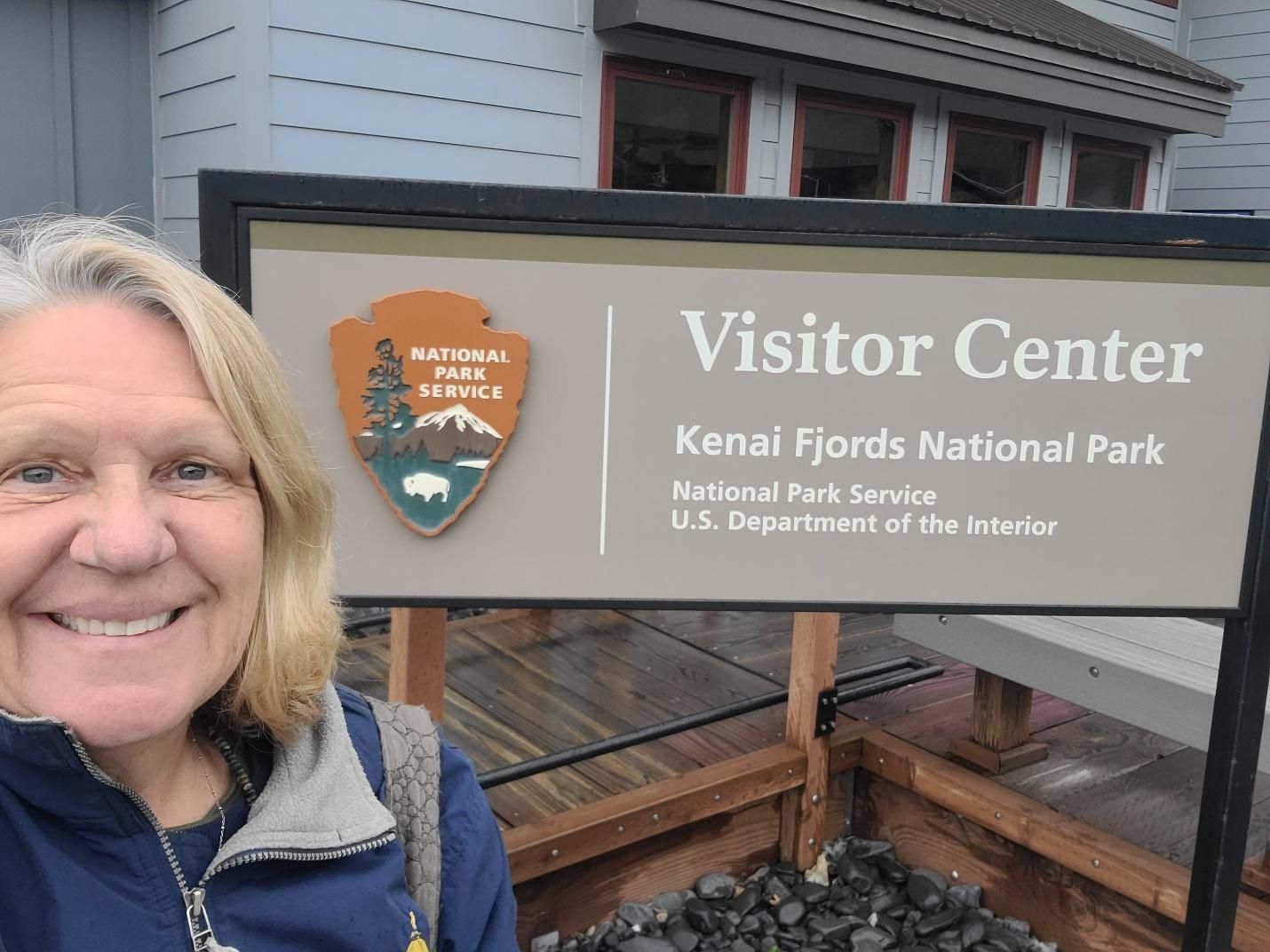 Kenai Fjords National Park Visitor Center in Seward Alaska with harbor views 