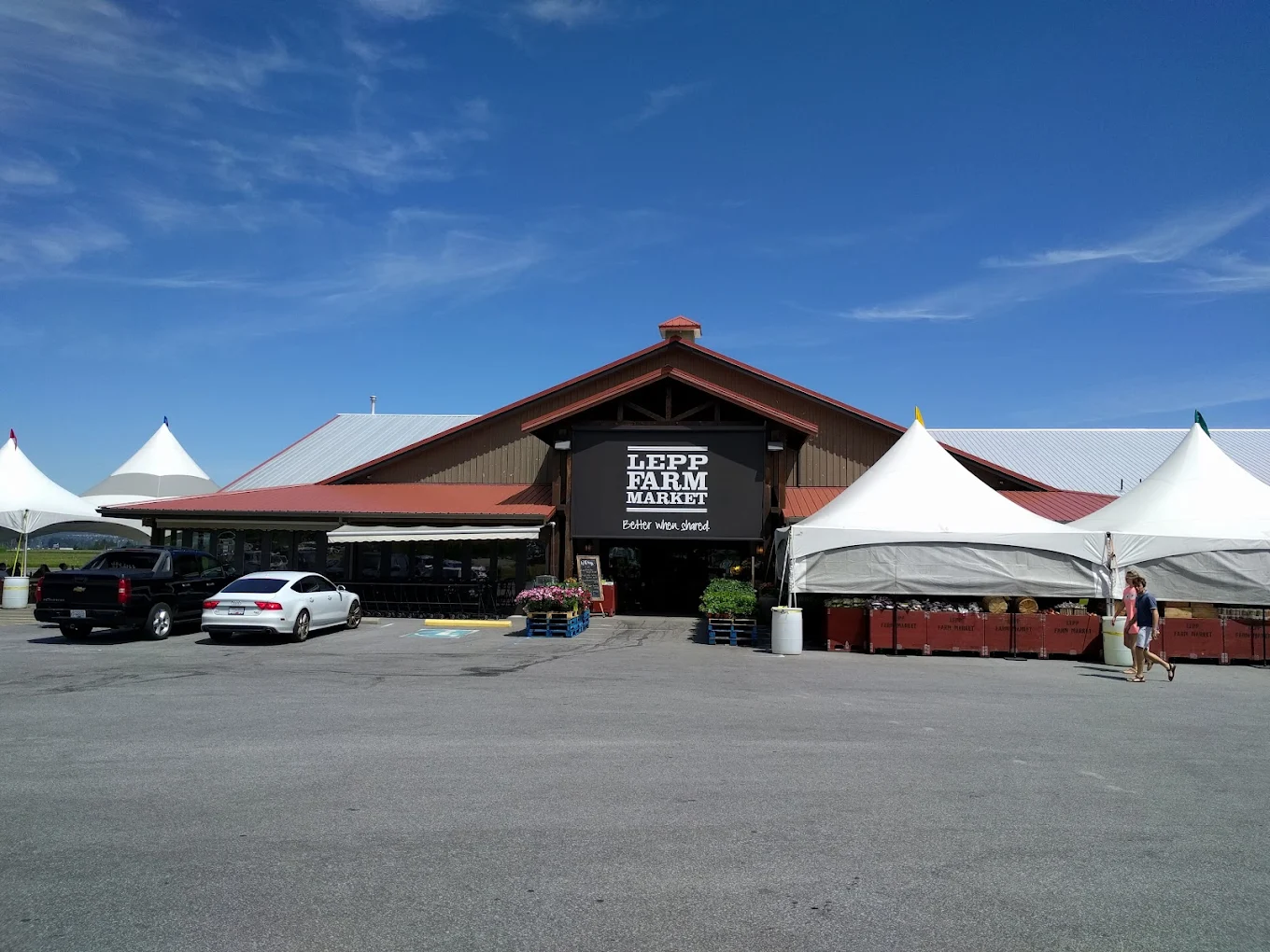 Lepp Farm Market, British Columbia, Canada