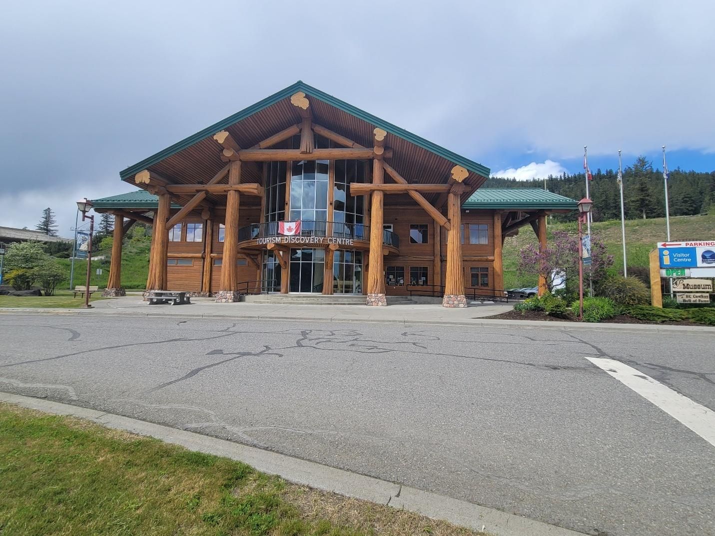 Williams Lake Tourism Visitors Center, Williams Lake, British Columbia Canada