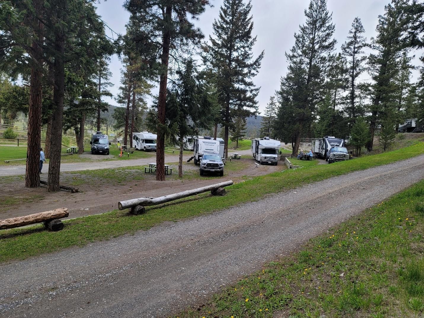 Clinton RV Park campground near Clinton British Columbia