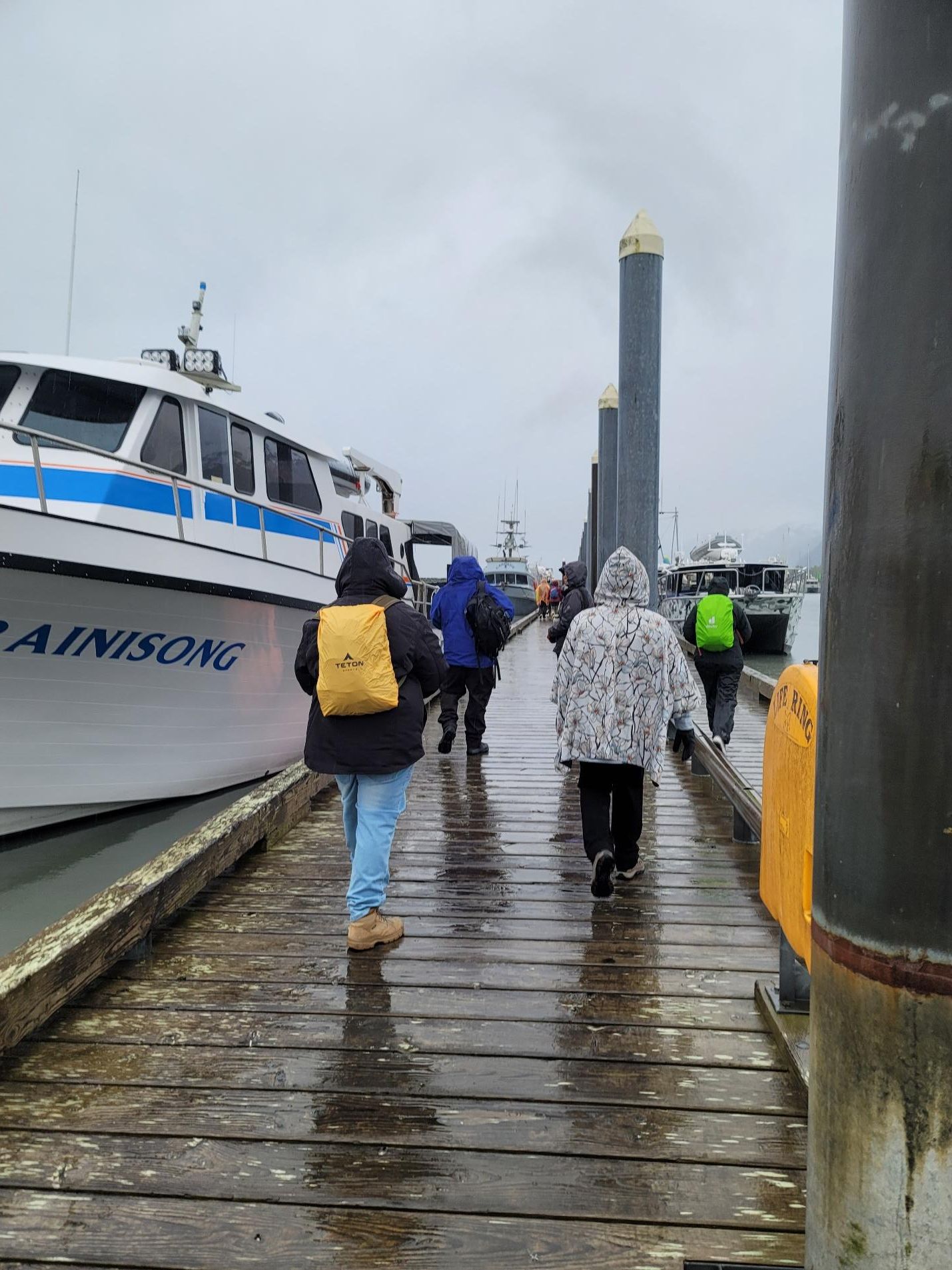 Heading out on the boat tour of Kenai Fjords National Park