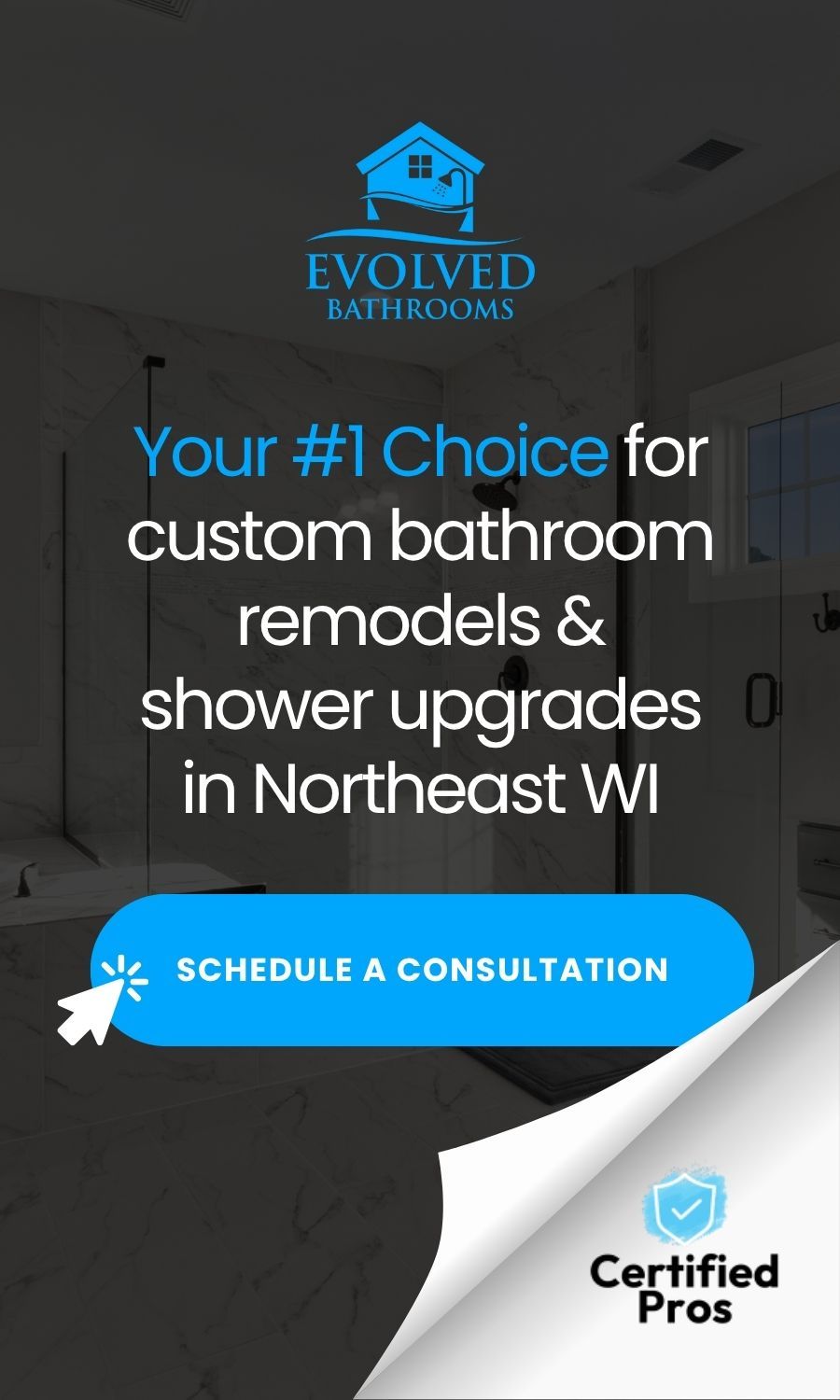 custom bathroom remodeler - neenah wi