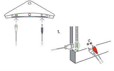 A drawing of a screw being screwed into a piece of metal.