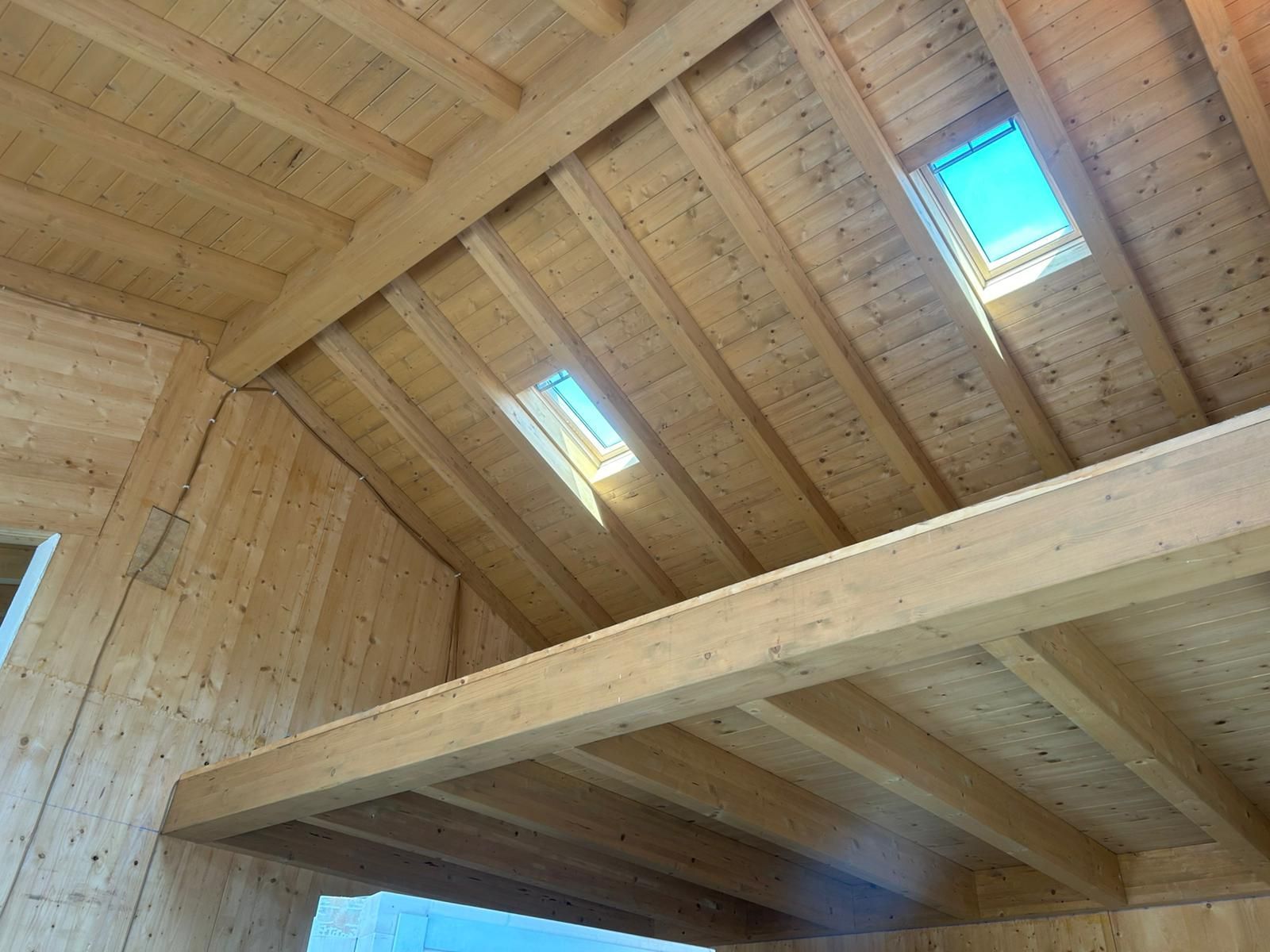 travi in legno case bioedilizia SAFE ITALIA