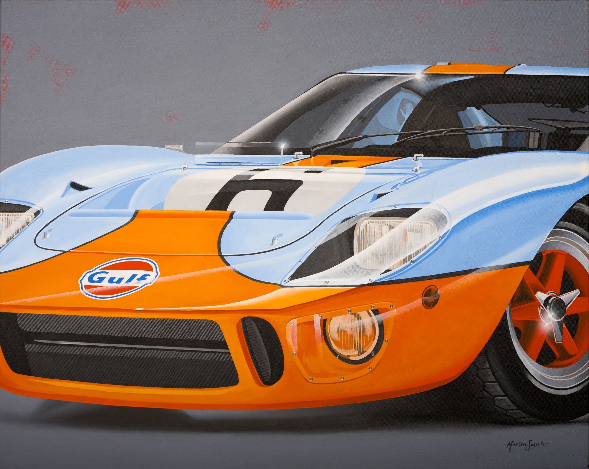 Ford GT40 Painting