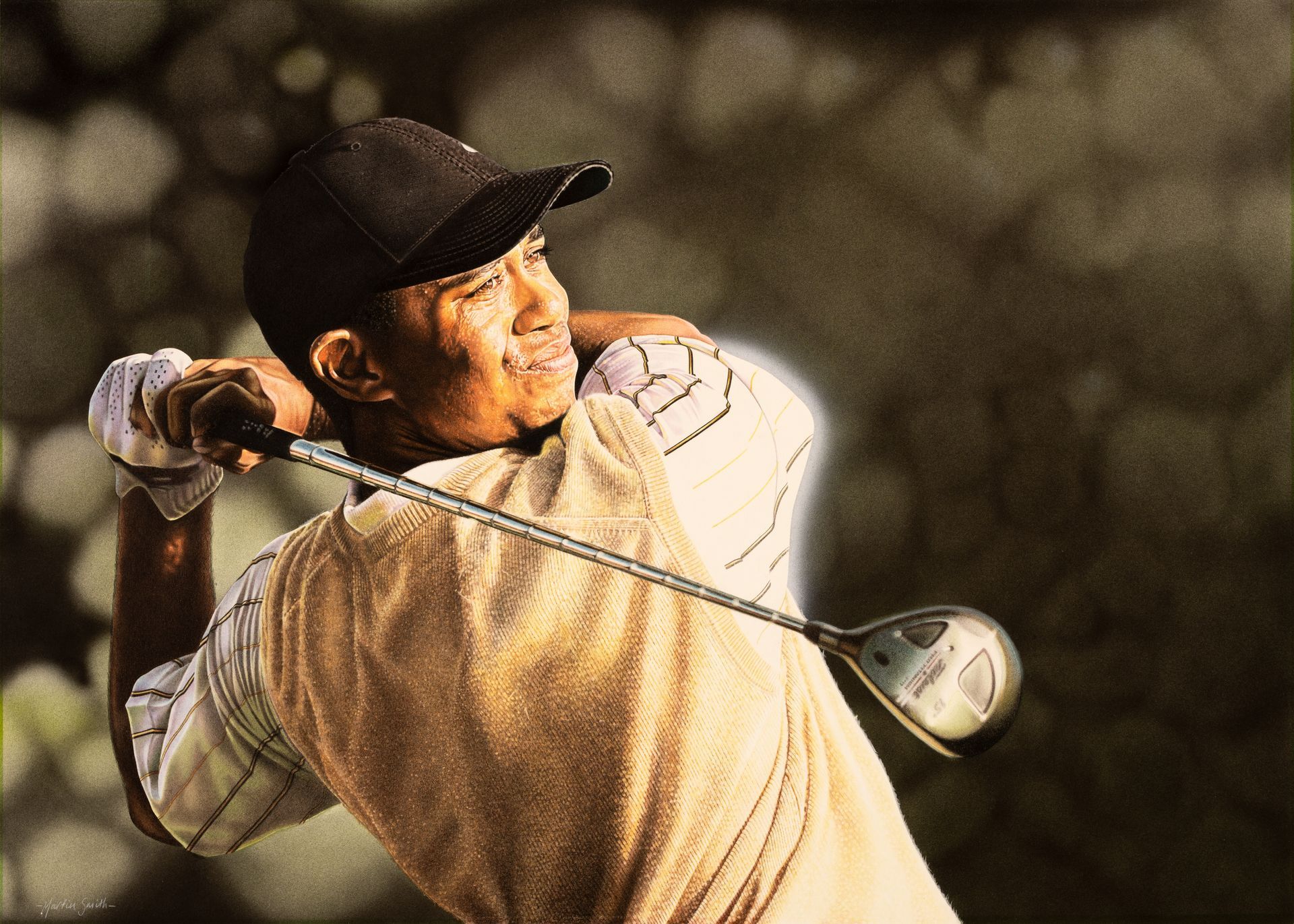 Tiger Woods Drawing
