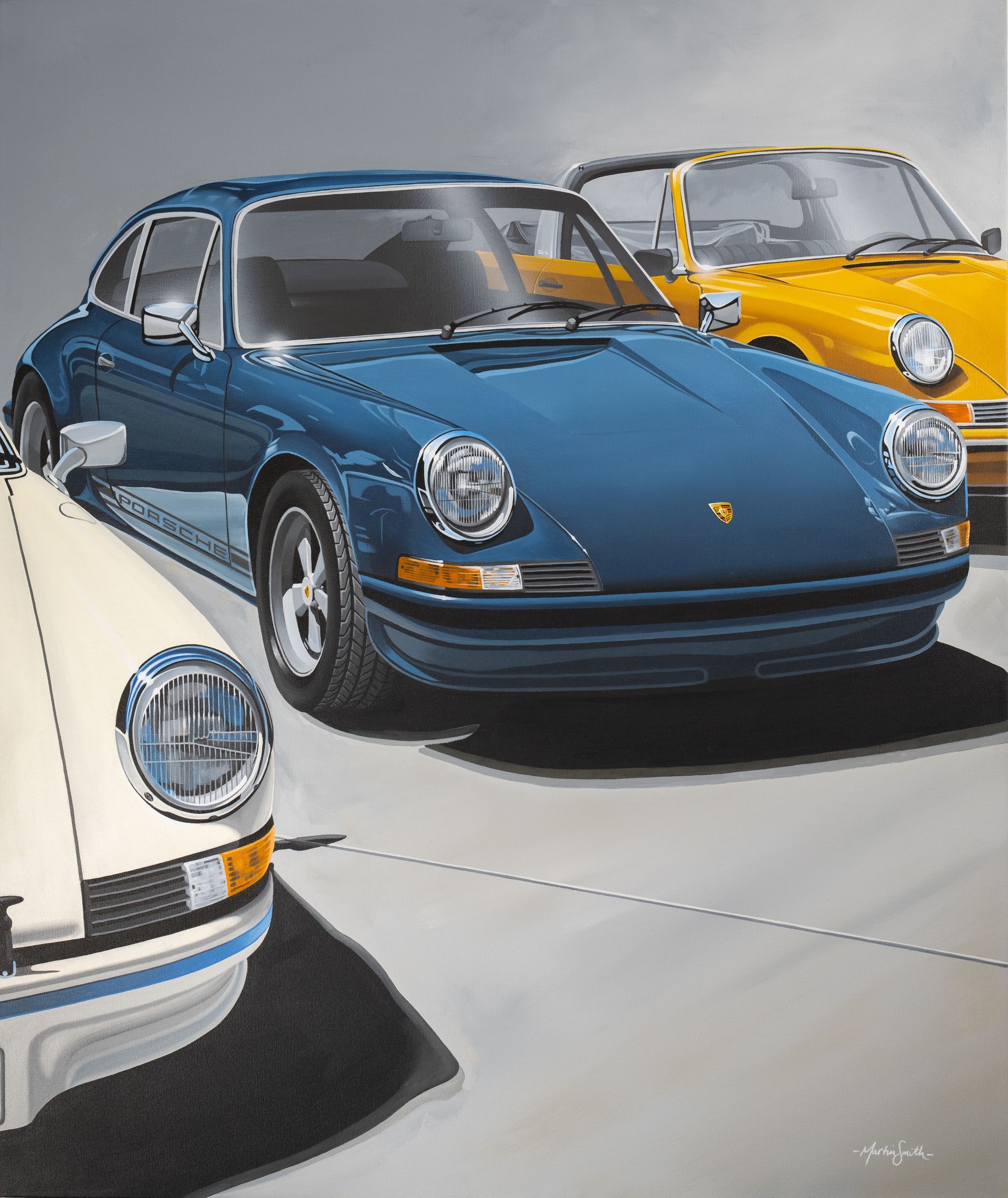 Classic Porsche Painting