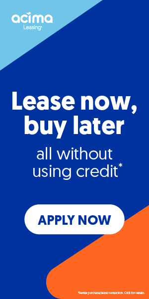 Acima Leasing. Lease now, buy later.