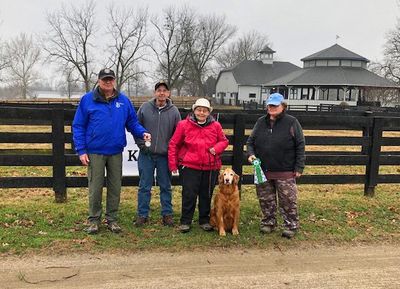 Dog Peach and Family — Jefferson, IN — Duffy's Dog Training Center