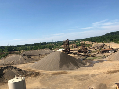 Gravel — Gravel in a Quarry in North Canton, OH