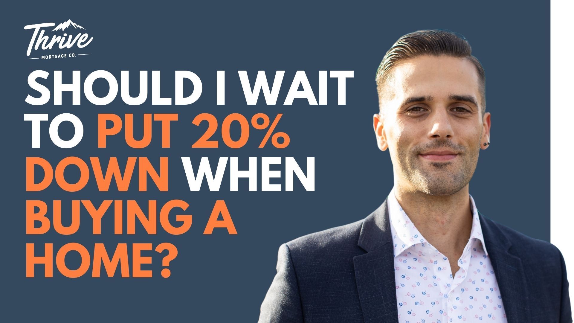 Should You Wait To Put 20 To Buy A Home?