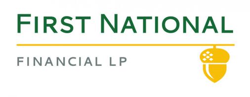 The first national financial lp logo has an acorn on it.